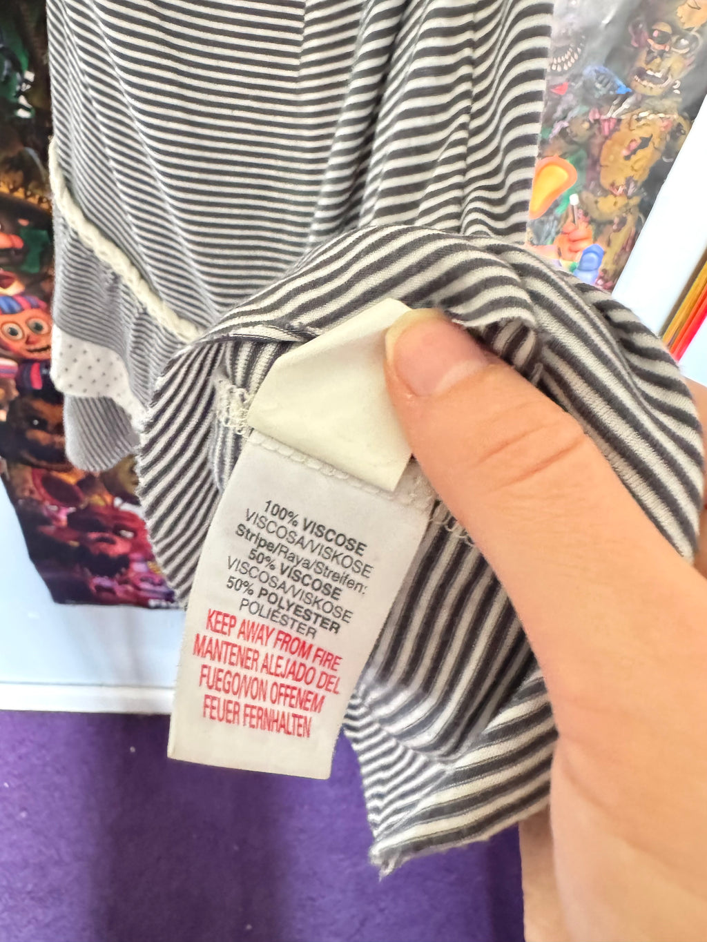 y2k vintage striped pattern ruffle tiered mini dress sailor vibes