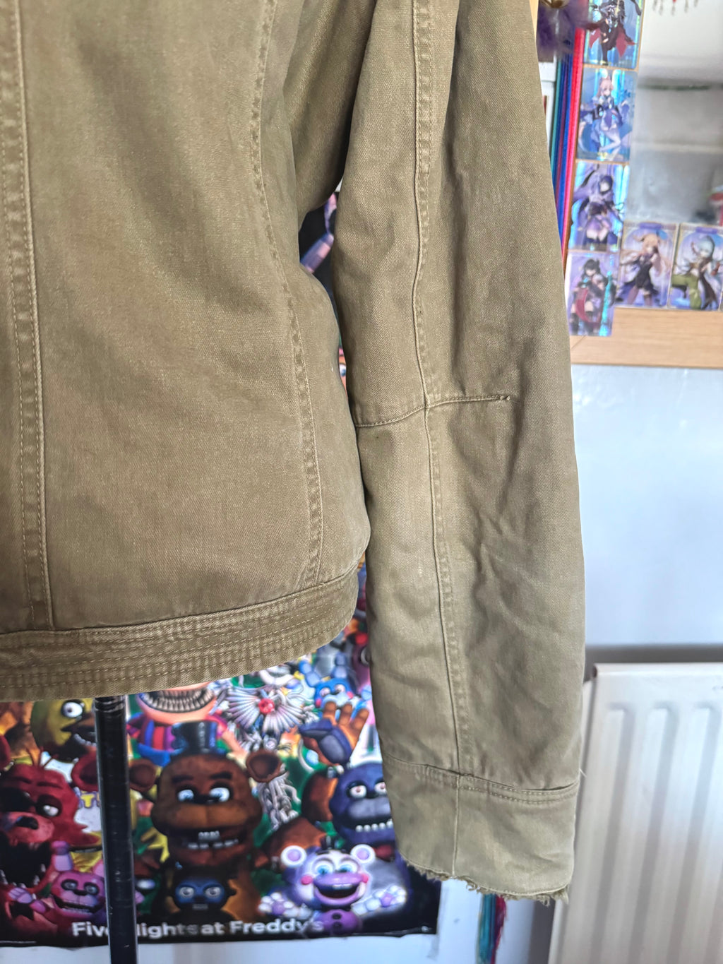 y2k vintage winter thick teddy lined funnel neck jacket cosy