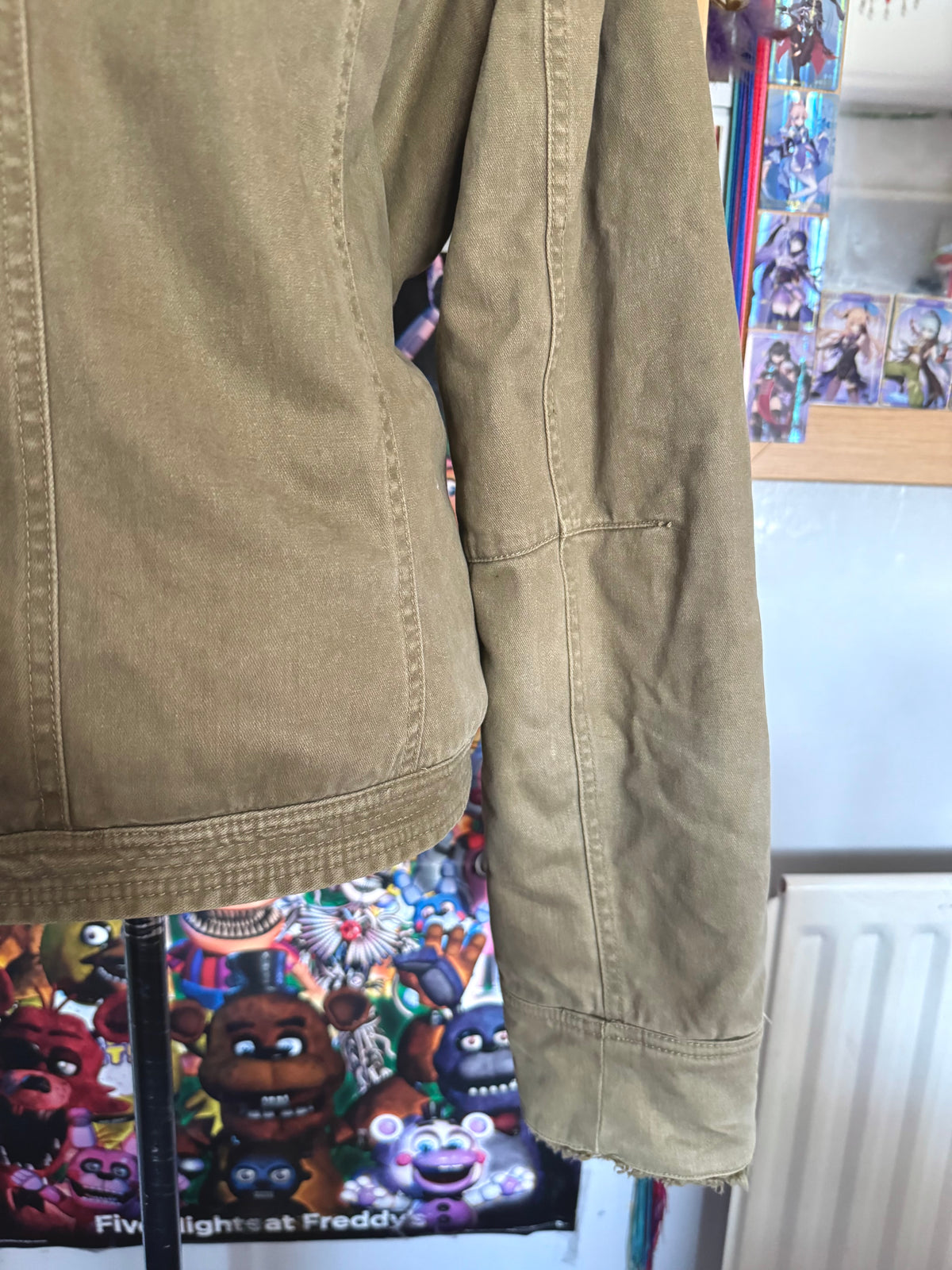 y2k vintage winter thick teddy lined funnel neck jacket cosy