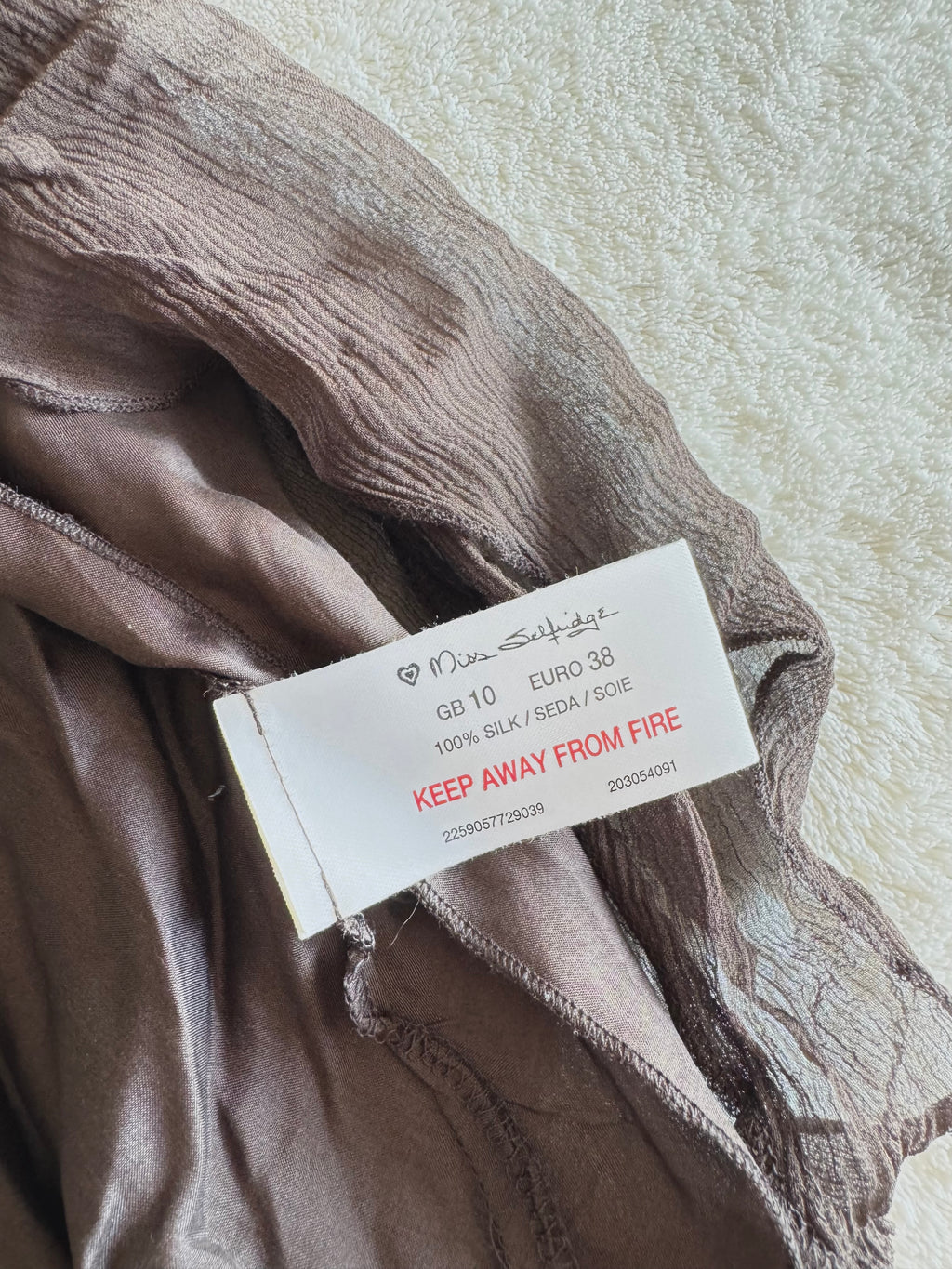 y2k vintage silk chocolate brown fitted asymmetrical fairy hem halterneck midi dress
