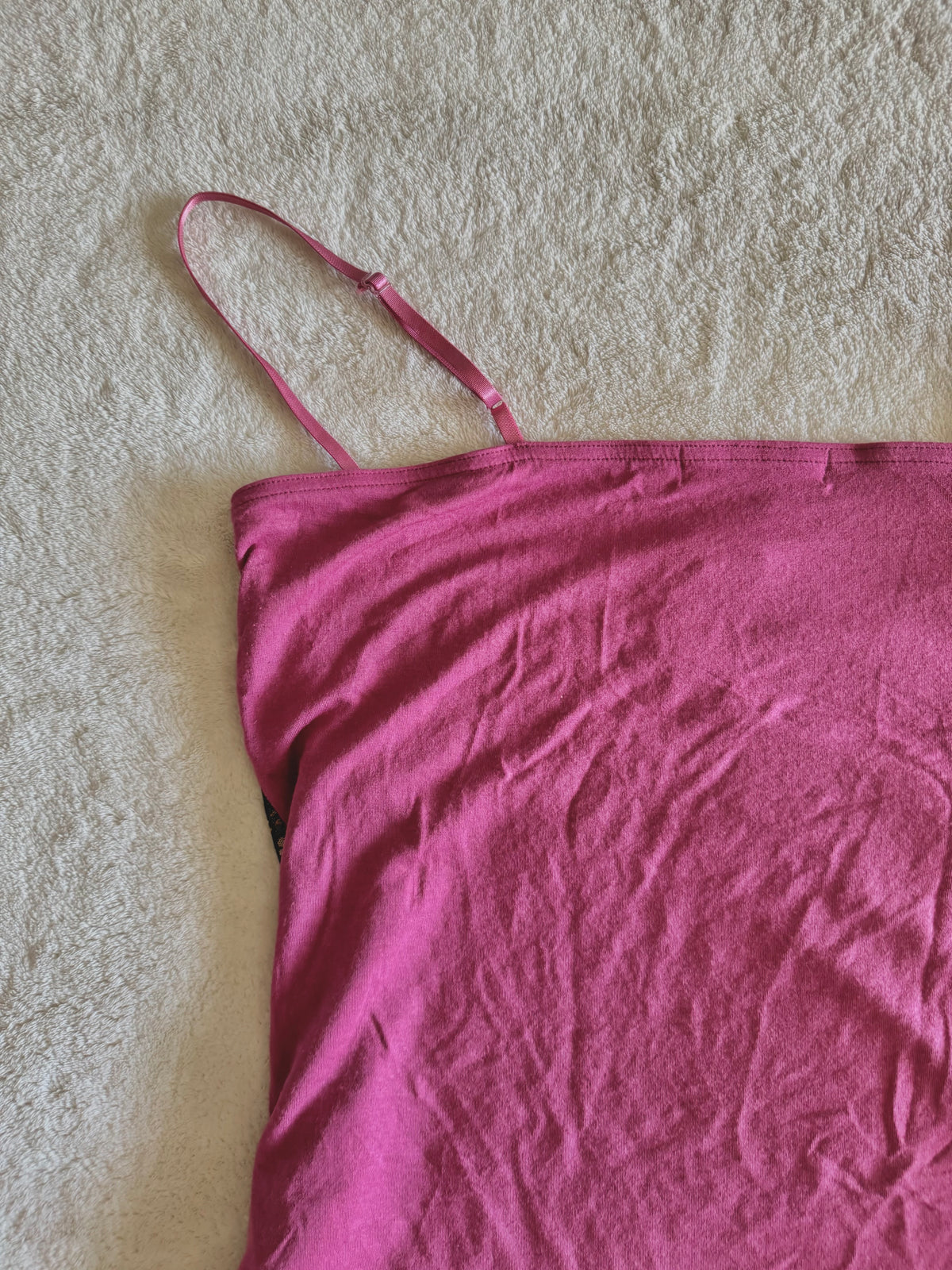 y2k vintage pink boho floaty babydoll ruched mesh cami top
