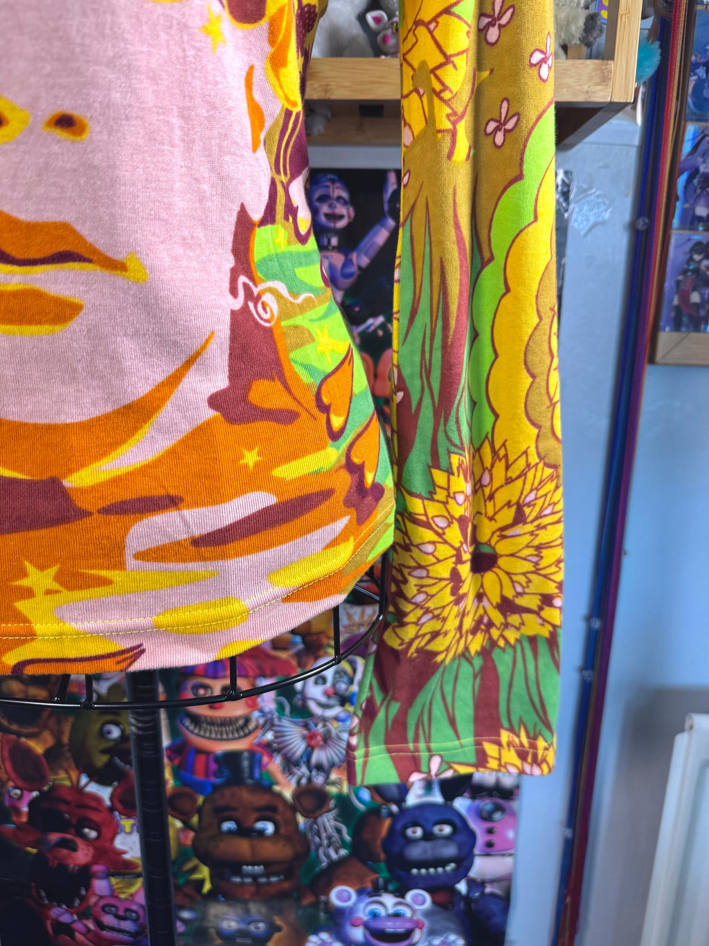 y2k vintage graphic flared sleeve deadstock hayes top