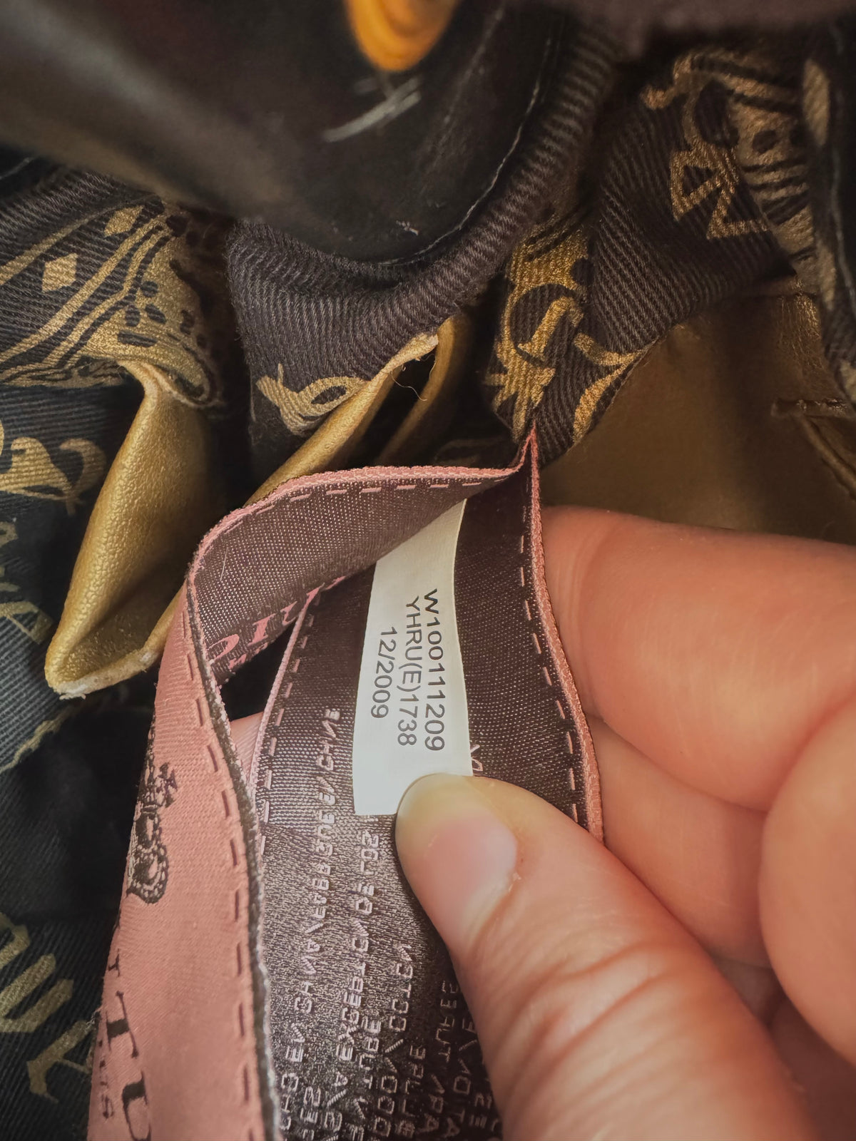 y2k 2000’s brown velour Juicy Couture daydreamer bag trashy