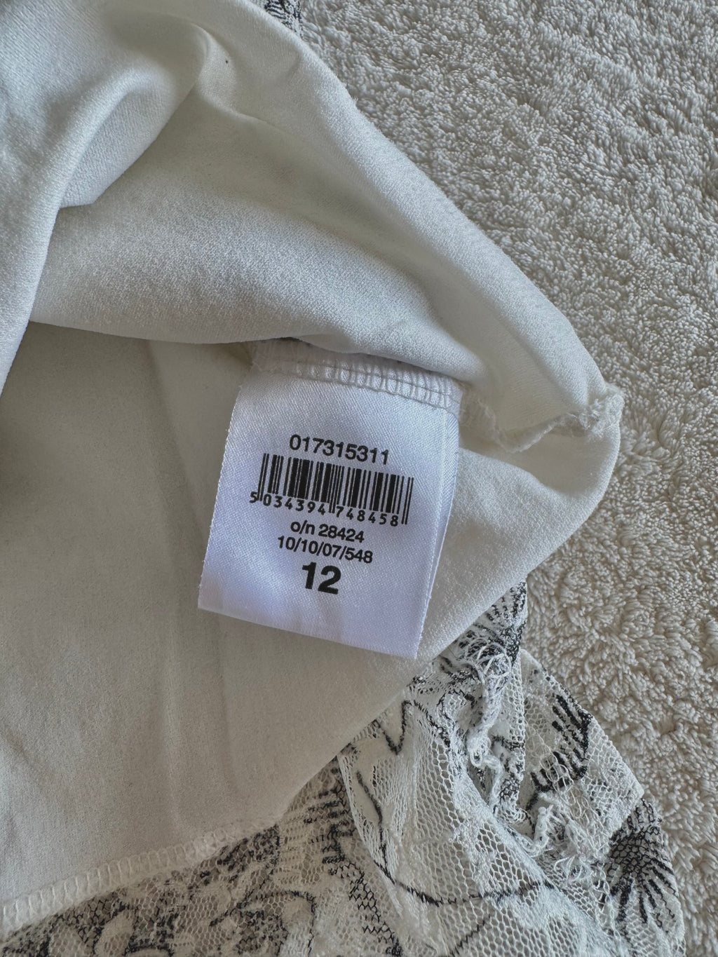 y2k vintage white floral sweetheart neckline fitted cami top