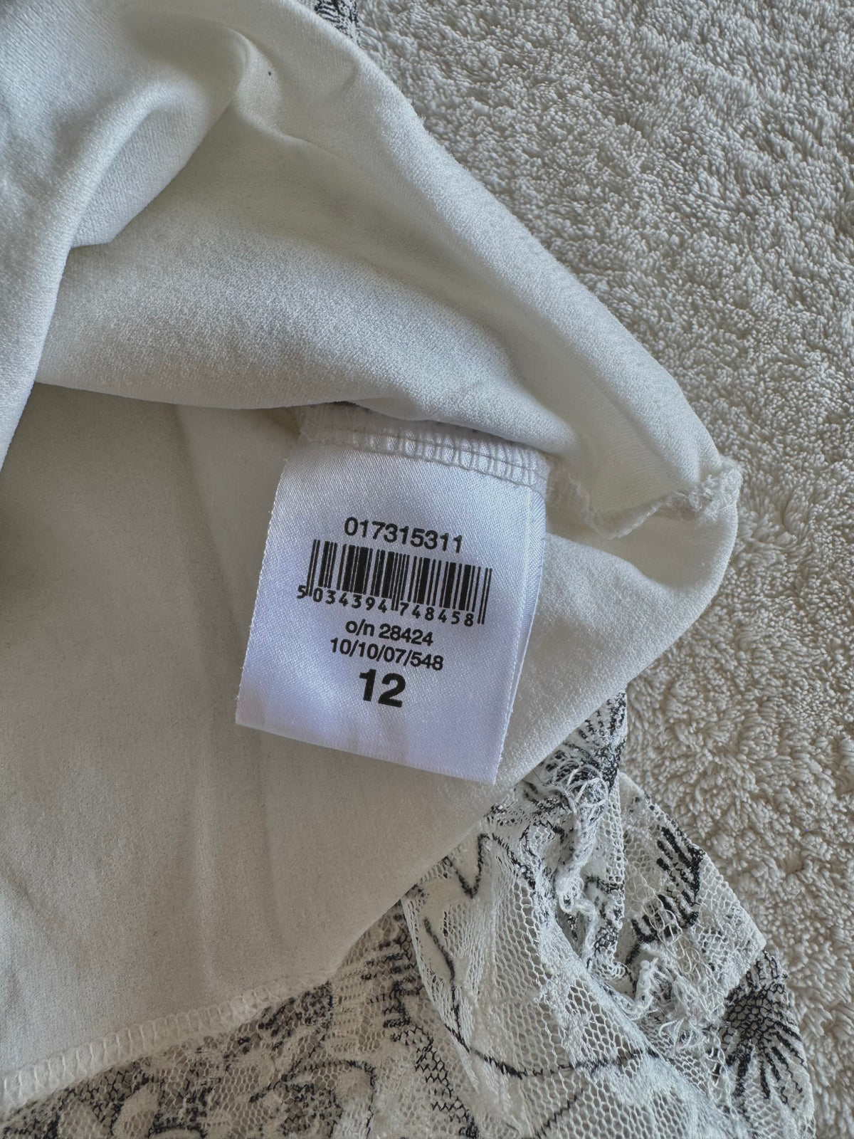 y2k vintage white floral sweetheart neckline fitted cami top