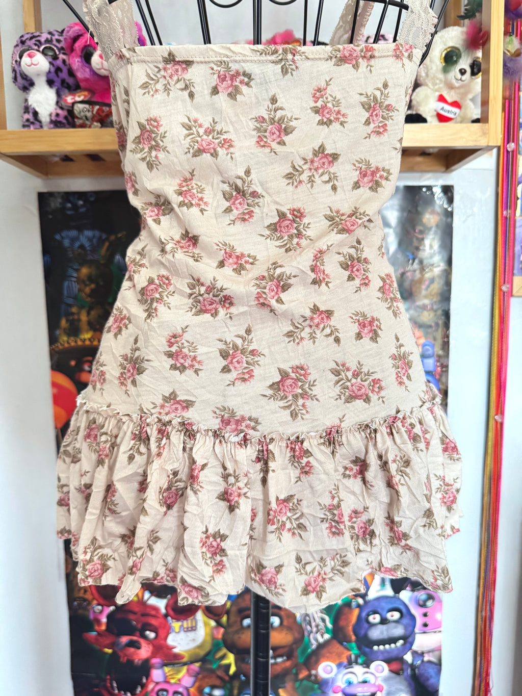 y2k vintage floral pattern lace trim cami top with sequins