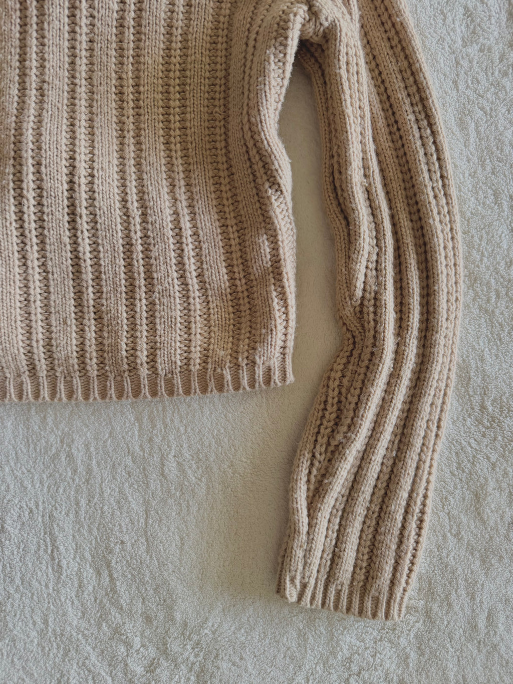 y2k vintage buckle up fitted and cropped jacket with chunky ribbed knit sleeves western boho