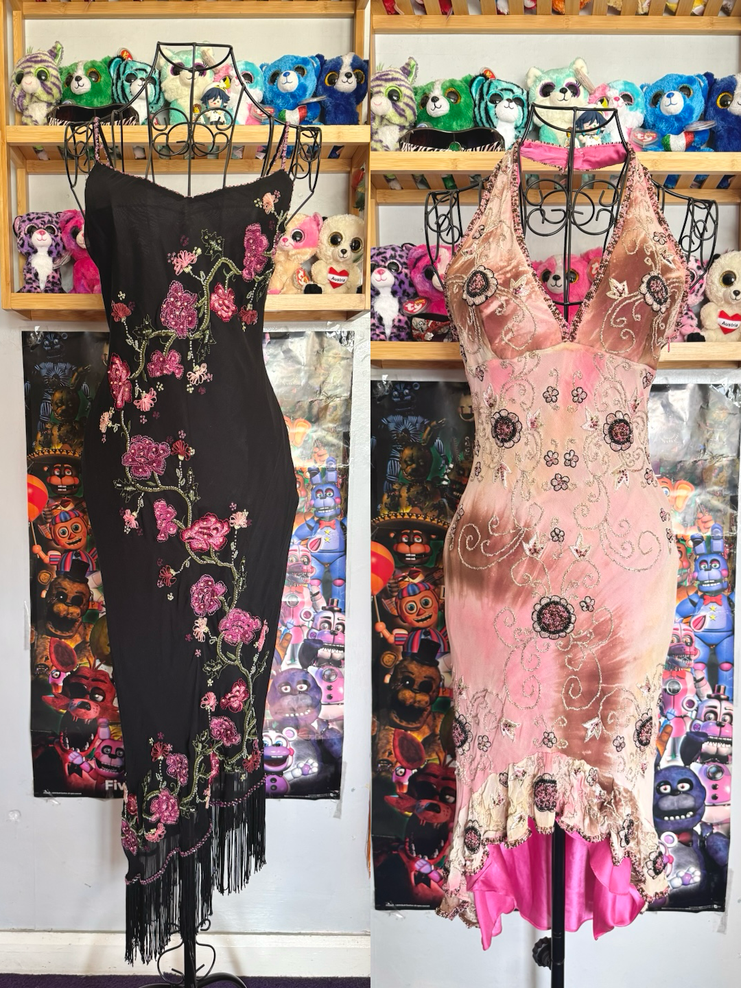 y2k silk dress bundle - I.C.E x Aftershock