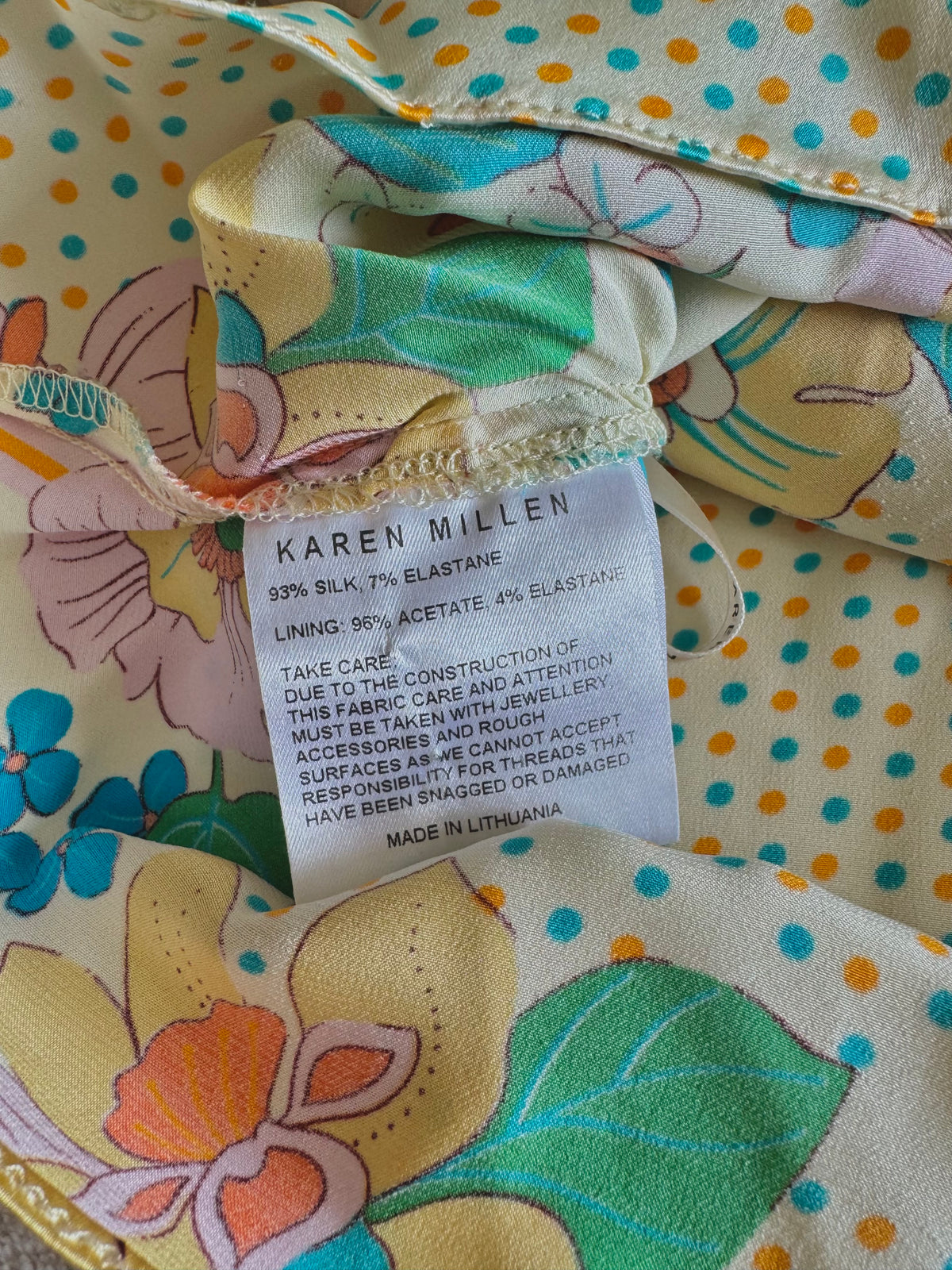 y2k vintage fitted silk floral ruched halterneck cami top