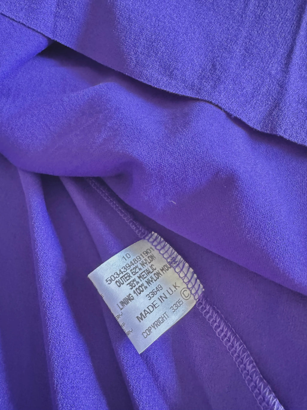 y2k vintage purple shimmery tie back sequin mesh mini dress